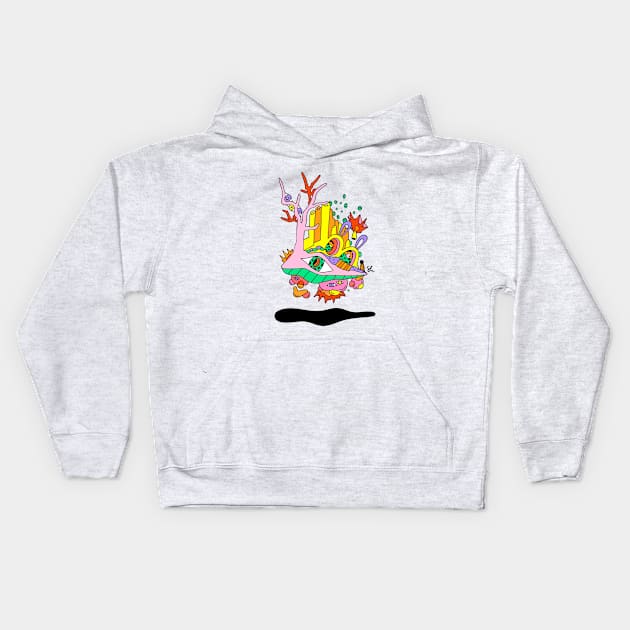 Bubble Town Kids Hoodie by ShelbyWorks